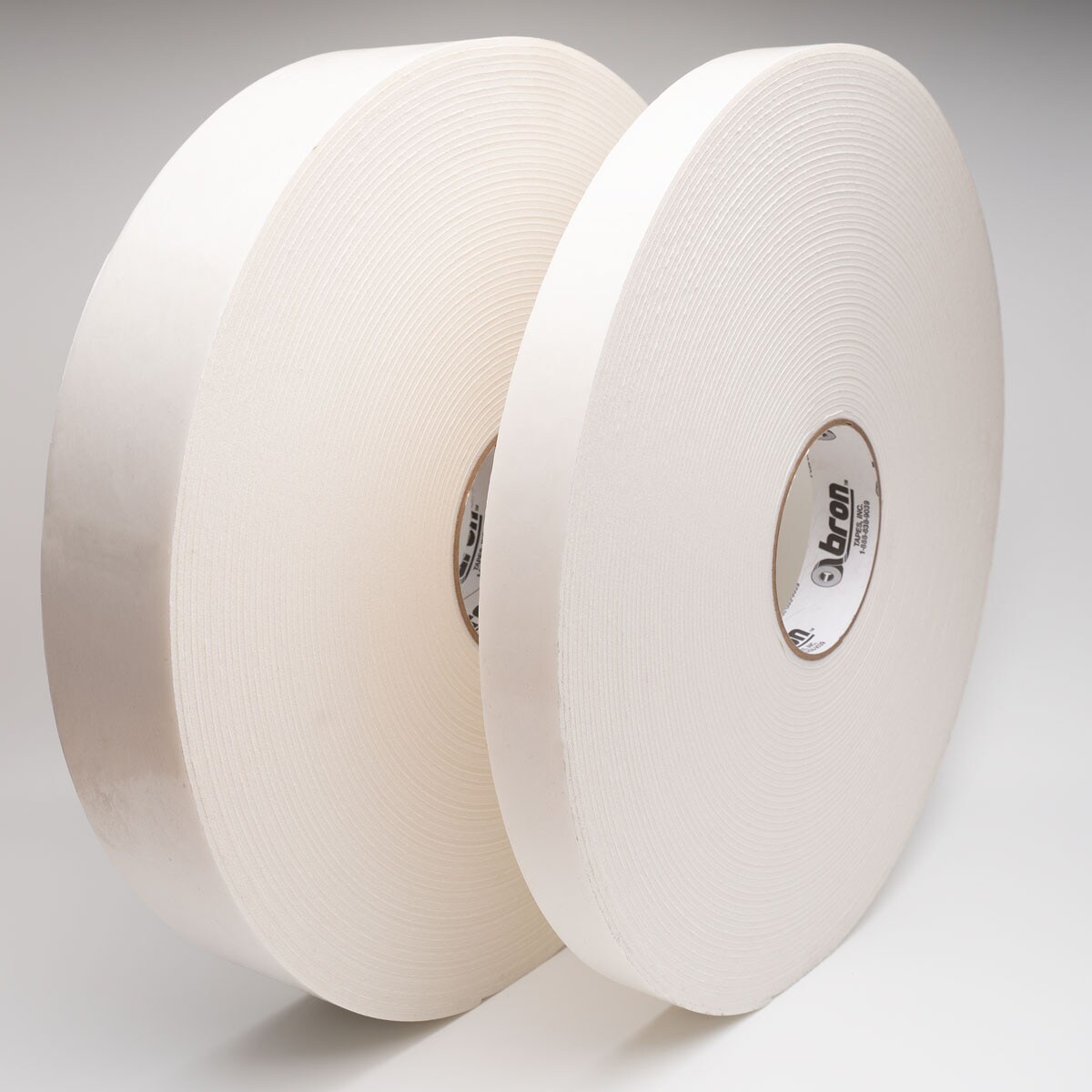 FOAM TAPE 15LB 1/2" X 6" 25'/RL, BRON 141782