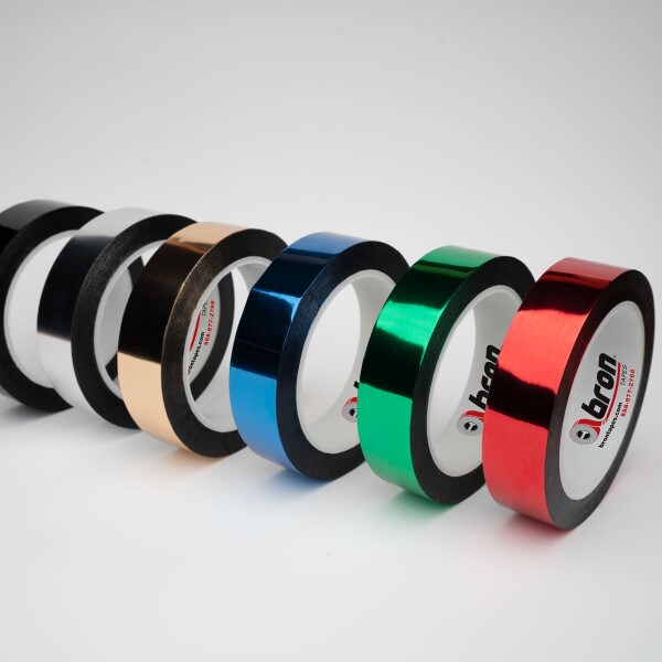 Different colors of metalized polyester tape