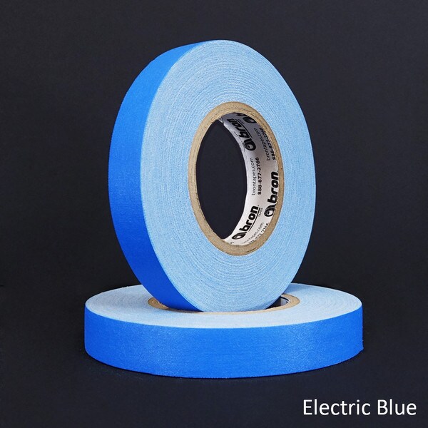 Electric blue one inch professional grade gaffers tape