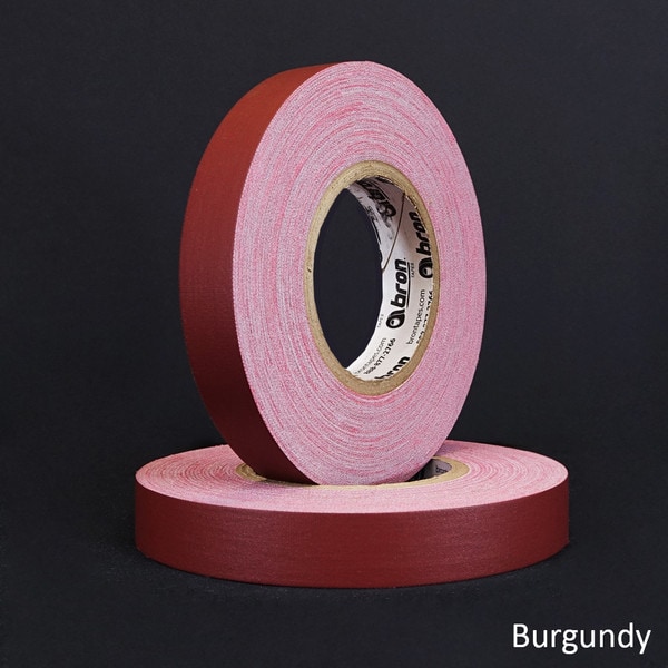 Burgundy one inch professional grade gaffers tape