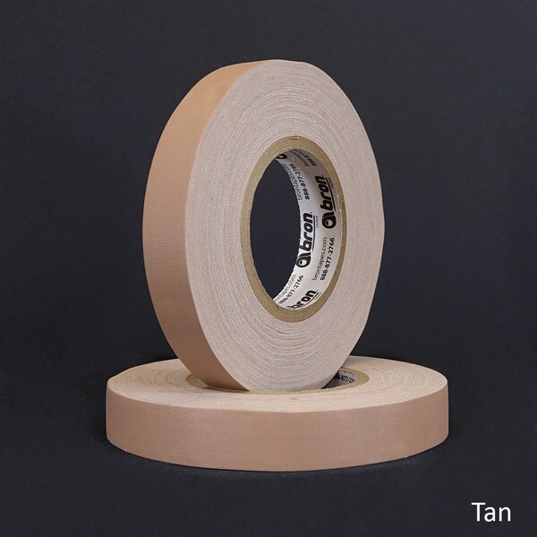 Tan one inch professional grade gaffers tape