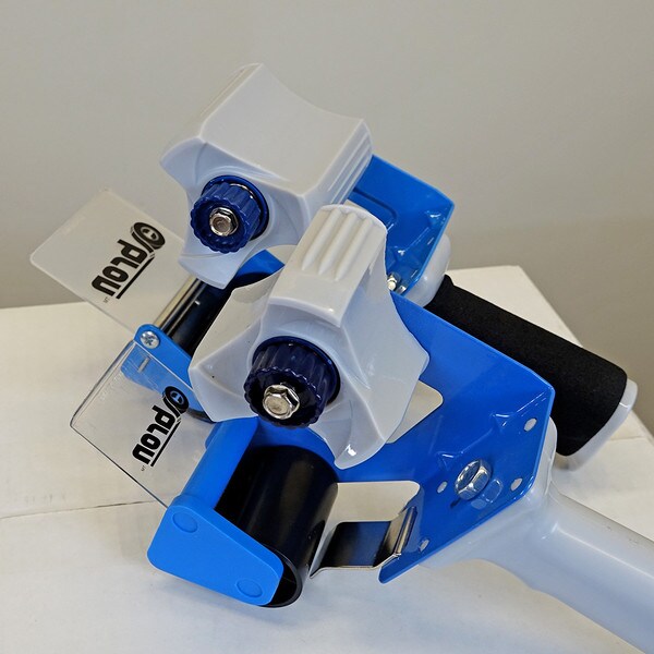 Blue carton seal tape dispensers